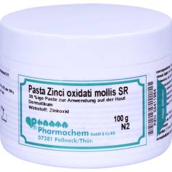 Pasta Zinci oxidati mollis SR bei Hautentzündungen 100 g Salbe von Pharmachem GmbH & Co. KG