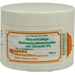 WOLLWACHSALKOHOLSALBE wasserh.m.Olivenöl 5% von Pharmachem GmbH & Co. KG