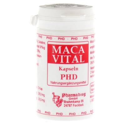 "MACA VITAL Kapseln 60 Stück" von "Pharmadrog GmbH"