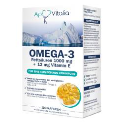 ApoVitalia OMEGA-3 Fettsäuren 1000 mg von Pharmavital GmbH