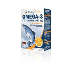 OMEGA-3 FETTSÄUREN 1000mg +12mg Vitamin E von Pharmavital GmbH