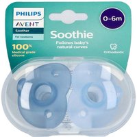 Avent Schnuller Soothie Mix +0 Monate (Farbe nicht wählbar) von Philips