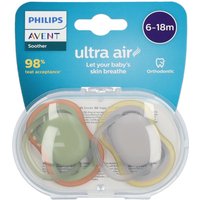 Philips® Avent ultra air Schnuller 6-18 Monate (Farbe/Motiv nicht wählbar) von Philips