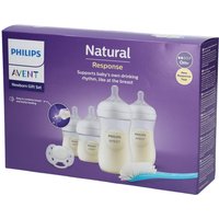Philips Avent Babyflaschen Natural Response, Geschenkset für Neugeborene – 4 Babyflaschen von Philips