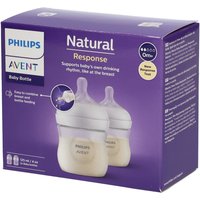 Philips Avent Natural Response Babyflaschen mit natürlicher Reaktion 2 x 125 ml Scy900/02 von Philips