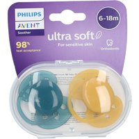 Philips Avent Ultra Soft Scf091/04 Schnuller 6 bis 18 Monate von Philips