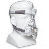 Philips Cpap Maske Amara Mund-Nasenmaske, mit Ausatemventil - ohne Gel mit Kopfband von Philips