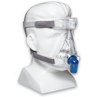 Philips Cpap Maske Amara Mund-Nasenmaske, ohne Ausatemventil - ohne Gel mit Kopfband von Philips