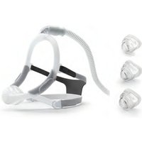 Philips DreamWisp mit einem Maskenkissen, Nasal Atemmaske Grösse:xl mit Ausatemventil und Kopfband von Philips