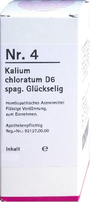 NR.4 Kalium chloratum D 6 spag.Glückselig von Phönix Laboratorium GmbH
