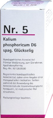 NR.5 Kalium phosphoricum D 6 spag.Glückselig von Phönix Laboratorium GmbH