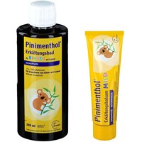 Pinimenthol® Erkältungsbalsam mild und Pinimenthol® Erkältungsbad für Kinder ab 2 Jahren von Pinimenthol