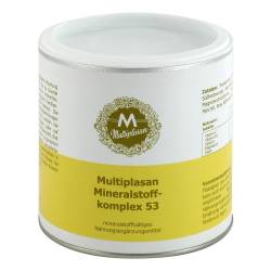"MULTIPLASAN Mineralstofflkomplex 53 Pulver 300 Gramm" von "Plantatrakt GmbH"
