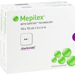 MEPILEX 10x10 cm Schaumverband 10 St Verband von + Prisoma GmbH