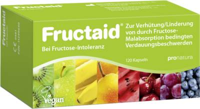 FRUCTAID Kapseln 120 St von Pro Natura Gesellschaft f�r gesunde Ern�hrung mbH