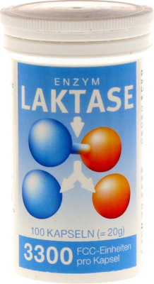 LAKTASE 3.300 FCC Enzym Kapseln 20 g von Pro Natura Gesellschaft f�r gesunde Ern�hrung mbH