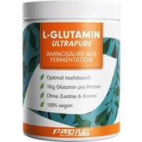 ProFuel - L-Glutamin Ultrapure Pulver - 10g reines L-Glutamin pro Portion - Made in Germany & vegan von ProFuel