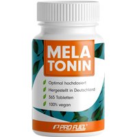 ProFuel - Melatonin Tabletten - optimal hochdosiert mit 0,5 mg bioaktivem Melatonin pro Tag von ProFuel