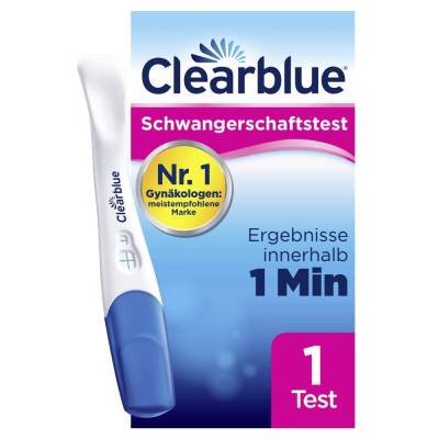 Clearblue Schwangerschaftstest schnelle Erkennung von WICK Pharma - Zweigniederlassung der Procter & Gamble GmbH