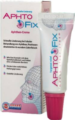 APHTOFIX Aphthen-Creme 10 g von Prodent Dentalbedarf GmbH