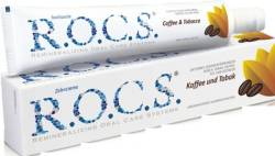 ROCS Erwachsene Kaffee+Tabak Zahnpasta von Prodent Dentalbedarf GmbH