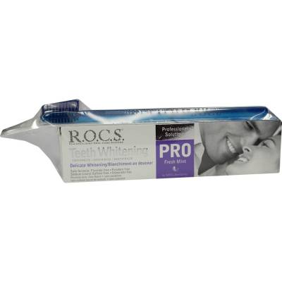 ROCS Pro sanfte Aufhellung Fresh Mint Zahncreme von Prodent Dentalbedarf GmbH