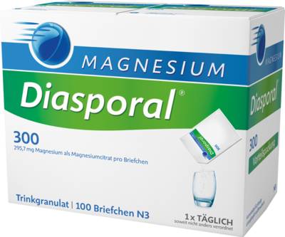 MAGNESIUM DIASPORAL 300 Granulat 100 St von Protina Pharmazeutische GmbH