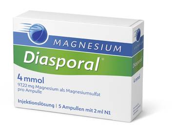 MAGNESIUM DIASPORAL 4 mmol Ampullen 5X2 ml von Protina Pharmazeutische GmbH