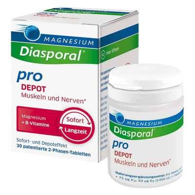 MAGNESIUM DIASPORAL pro B-Vit.DEPOT Musk.+Nerv.Tab 48 g von Protina Pharmazeutische GmbH