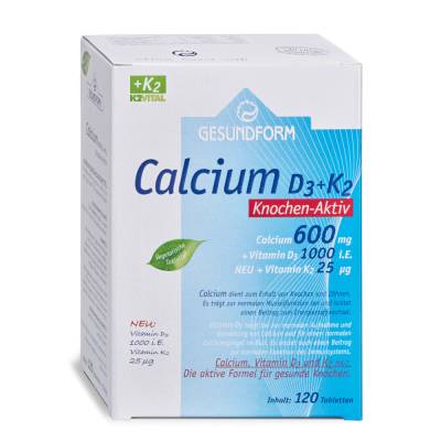 Gesundform Calcium D3+K2 von Provita Apotheken Marketing- und Handels GmbH