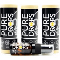 Pure Drops 20% CBD ÖL Bundle 2+1 Gratis (5.520mg) CBD Vollspektrum aus Österreich Naturextrakt von Pure Drops