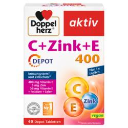 DOPPELHERZ C+Zink+E Depot Tabletten 54.7 g von Queisser Pharma GmbH & Co. KG