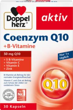 DOPPELHERZ Coenzym Q10+B Vitamine Kapseln 30 St von Queisser Pharma GmbH & Co. KG