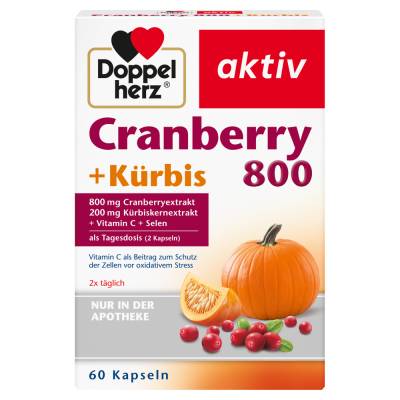 Doppelherz aktiv Cranberry 800 + Kürbis von Queisser Pharma GmbH & Co. KG