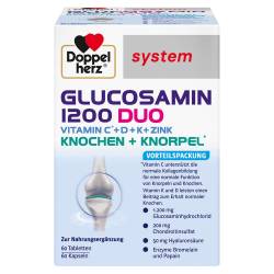 "DOPPELHERZ Glucosamin 1200 Duo system Kombipackung 120 Stück" von "Queisser Pharma GmbH & Co. KG"