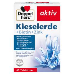 Doppelherz aktiv Kieselerde + Biotin + Zink von Queisser Pharma GmbH & Co. KG
