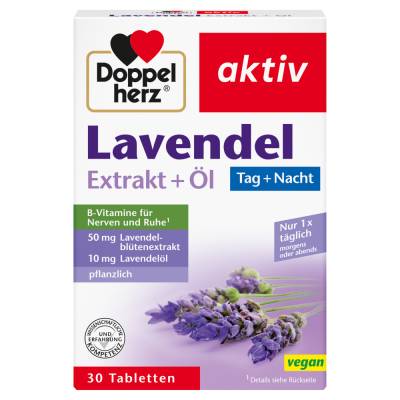 Doppelherz aktiv Lavendel Extrakt + Öl von Queisser Pharma GmbH & Co. KG