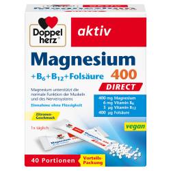 Doppelherz aktiv Magnesium 400 + B-Vitamine DIRECT von Queisser Pharma GmbH & Co. KG