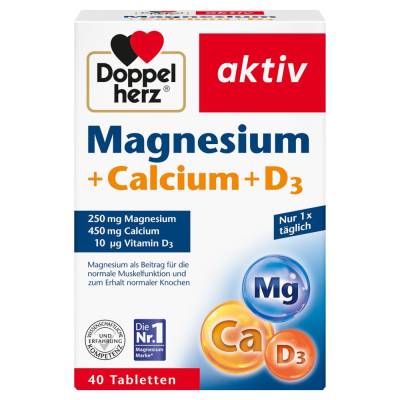 Doppelherz aktiv Magnesium + Calcium + D3 von Queisser Pharma GmbH & Co. KG