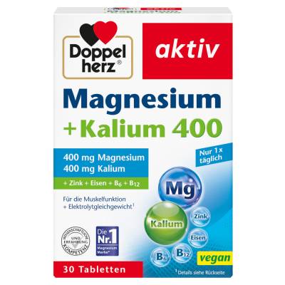 Doppelherz aktiv Magnesium + Kalium 400 von Queisser Pharma GmbH & Co. KG