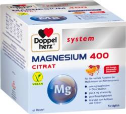 Doppelherz system MAGNESIUM 400 von Queisser Pharma GmbH & Co. KG