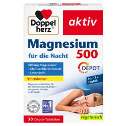 DOPPELHERZ Magnesium 500 f�r die Nacht Tabletten 30 St von Queisser Pharma GmbH & Co. KG