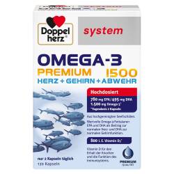 "DOPPELHERZ Omega-3 Premium 1500 system Kapseln 120 Stück" von "Queisser Pharma GmbH & Co. KG"