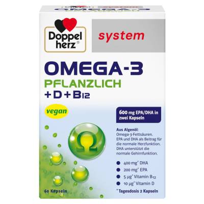 Doppelherz system OMEGA-3 PFLANZLICH von Queisser Pharma GmbH & Co. KG