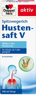 DOPPELHERZ Spitzwegerich Hustensaft V 150 ml von Queisser Pharma GmbH & Co. KG