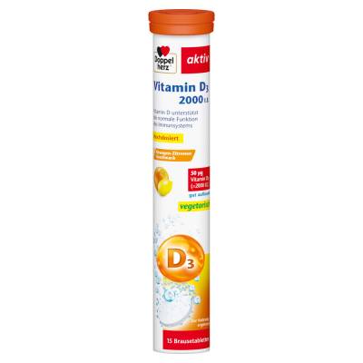 Doppelherz aktiv Vitamin D3 2000 I.E. von Queisser Pharma GmbH & Co. KG