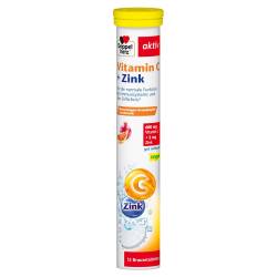 DOPPELHERZ Vitamin C+Zink Brausetabletten 15 St Brausetabletten von Queisser Pharma GmbH & Co. KG