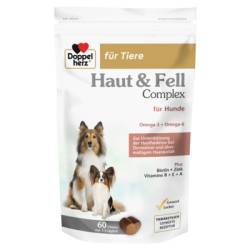 DOPPELHERZ f�r Tiere Haut&Fell Compl.Chews f.Hunde 60 St von Queisser Pharma GmbH & Co. KG