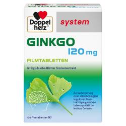 "Doppelherz Ginkgo 120mg system Filmtabletten 120 Stück" von "Queisser Pharma GmbH & Co. KG"