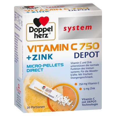 Doppelherz system Vitamin C 750 + ZINK von Queisser Pharma GmbH & Co. KG